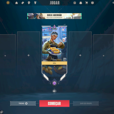 Conta Valorant - Diamante - 1 Skin Faca