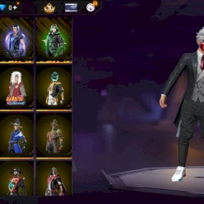 Conta de ff gemada sem item antigo criada em 2020