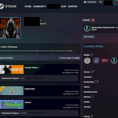 CONTA ANTIGA CS2 PRIME COM 4 MEDALHAS E 160 HORAS (PREMIER DISPONÍVEL) + BRINDE!