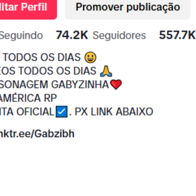 CONTA TIKTOK COM OTIMI INGAJAMENTO  74k de seguidores