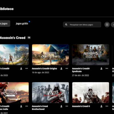 Conta Ubisoft 7 anos 34 jogos
