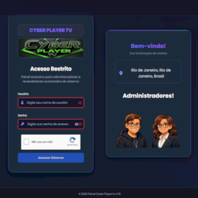 painel cyber player 2026