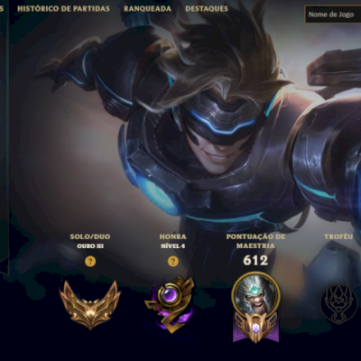 LEAGUE OF LEGENDS - 206 skins, 2 ultimates, Todos os campeões...