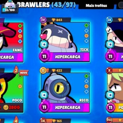 Conta de brawl stars