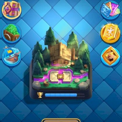 CLASH ROYALE 10400 TROFÉUS/ NVL 60.