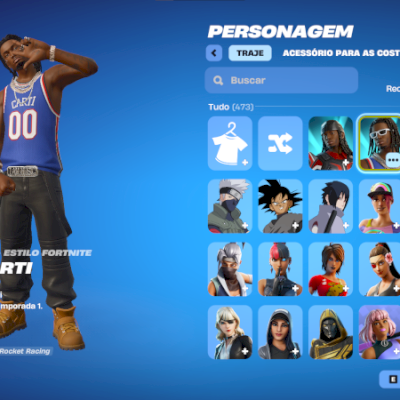 conta de fortnite 400+ skins