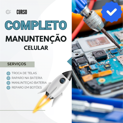 CURSO DE MANUNTENÇÃO DE CELULAR/TABLET