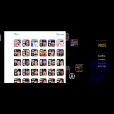 Conta efootball com arrascaeta 104