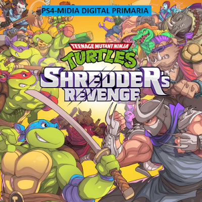 Teenage Mutant Ninja Turtles: Shredder's Revenge PS4 EM MIDIA DIGITAL PRIMARIA