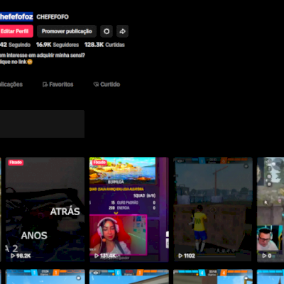 CONTA 17K DE SEGUIDORES PRA VENDE LOGO