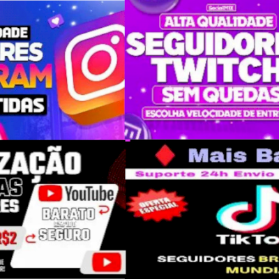 Bot site SEGUIDORES, CURTIDAS, VISUALIÇÕES E COMENTÁRIOS SUPER BARATO