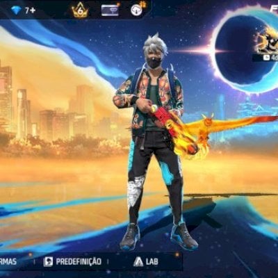 Conta free fire antiga 8 anos