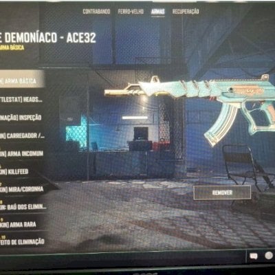 Steam c PUBG  5 armas progressivas Kar98,M4,SKS,Mp5 + ACE32+cromaACE