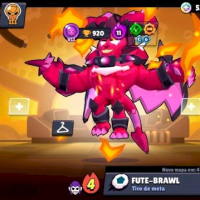 CONTA DE BRAWL MAIN PIERCE E MORTIS COM MUITAS SKINS E RECURSOS(OLHEM NA DESC)