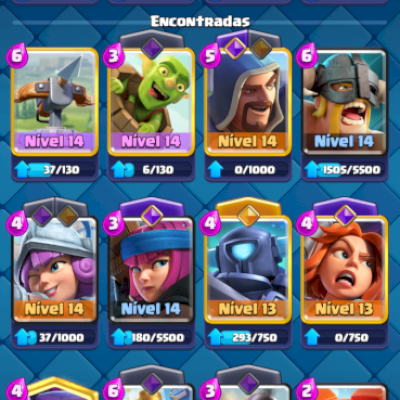 Conta Clash Royale