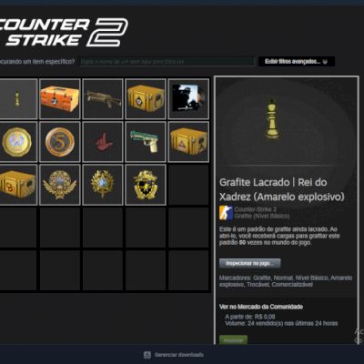 CONTA DE CS2 PRIME COM MEDALHAS !!!