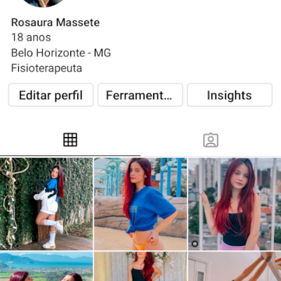 Conta com 200 seguidores mundiais e 8  fotos (olhar a Descrição)