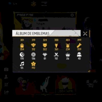 Conta free fire muito rara com primeiro passe e prime 8