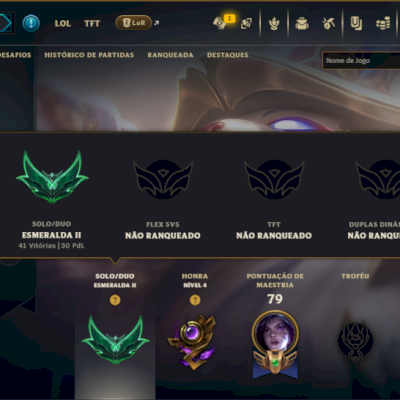 Esmeralda 2 com 55 Champs e 7 Skins