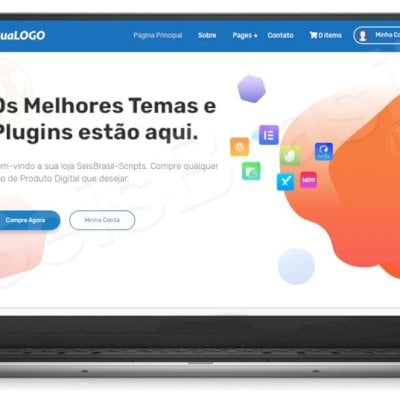 Loja ON Para Vender Produtos Digitais WordPress Completa