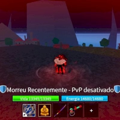 Conta de blox fruits lvl max, raça human full v4 e godhm