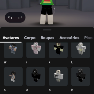 1x Conta Roblox masculina/feminina