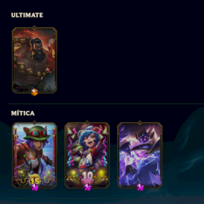 CONTA LEAGUE OF LEGENDS 90 SKINS NIVEL 284 FULL CHAMP