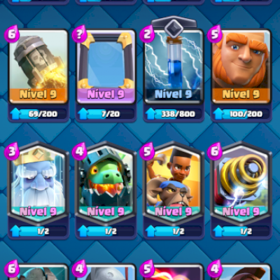 Conta Clash Royale