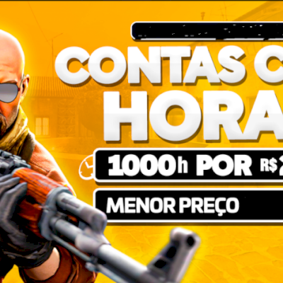 CS:GO Contas 1k HORAS \ 2K HORAS\ 5k HORAS - CONTAS ADEQUADAS PARA FACEIT