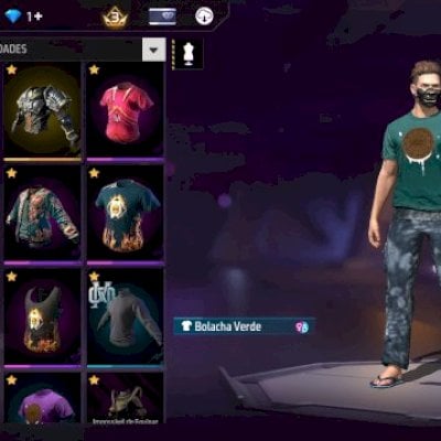 Conta antiga de Free Fire