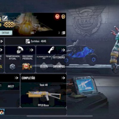 Conta Call of Duty mobile