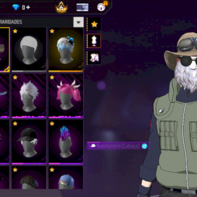 Conta de ff muito rara 8 anos de existência + de 500 peitorias passe do thur