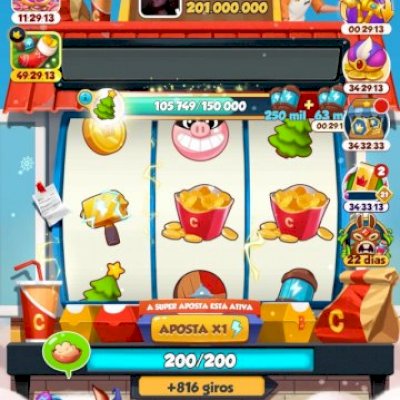 Vendo conta Coin Master com 900 mil estrelas