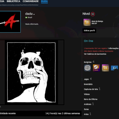 CONTA STEAM ano de 2004 level 11 conta rara com diversos insígnia, full acesso