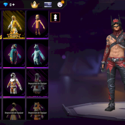 Vendo conta de Free Fire.