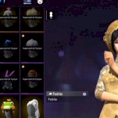 Conta de FF Meio Gemada