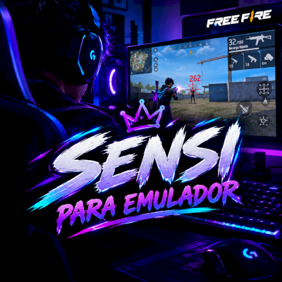🔥 SENSI PARA EMULADOR — MAIS CAPA NO FREE FIRE 🎯