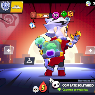Conta de Brawl Stars pra começar bem