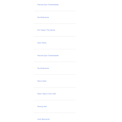 Conta Epic Games - Evil Dead: The Game, Rising Hell, Dark Deity e mais