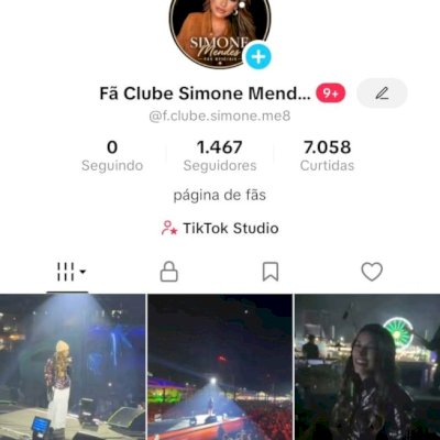Vendo conta do tik Tok com ótimo engajamento