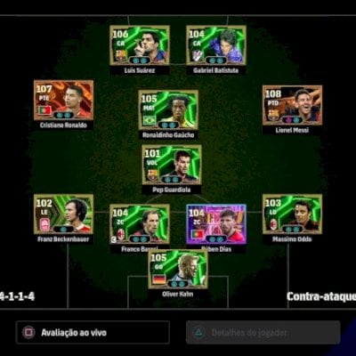 Conta efootball ps4 e ps5 Full time