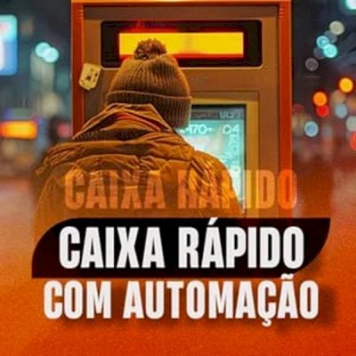 Caixa rápido com automações