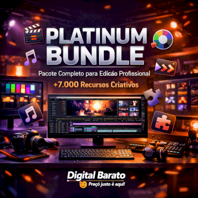 Platinum Bundle 🎬🔥 O Pacote Mais Completo de Edição de Vídeo