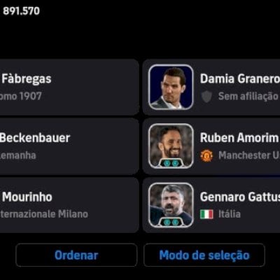 Conta Efootball Mobile | 1800+ moedas | Full épico 3263 Overall | Gullit e Ney