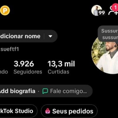 CONTA TIKTOK 3K SEGUIDORES BR 🇧🇷 PROMOVER+SITE+LIVES+TROCAR NOME ✅ SEM SHOP ❌