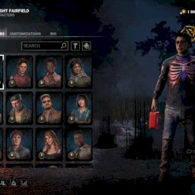 Conta Dead By Daylight (Resident Evil e Project W, Tomb Raider, Alan Wake +)