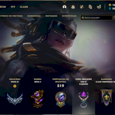 CONTA LOL  FULL ACESSO (VALORANT INCLUSO) - SKINS PRESTÍGIO E MÍTICA - 176 SKINS