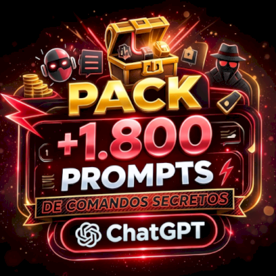 Super Pack+1800 Prompts Comandos Secretos Chatgpt