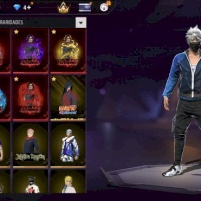 Conta de Freefire muito gemada/ Barata