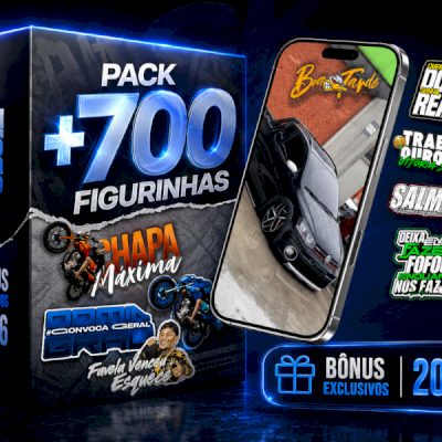 Pack + 700 figurinhas e Bônus exclusivos 2026